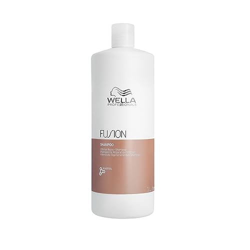 Wella Professionals FUSION - Champú - Reparación intensa - Protección contra la rotura y Brillo - Cabellos Secos y Dañados