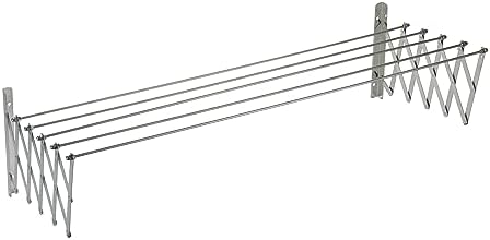 Sauvic 90815 – Tendedero Extensible Inoxidable 180 x 13,5 x 26,5 cm