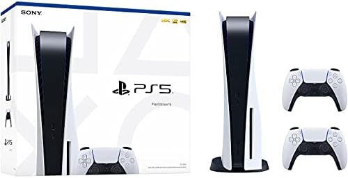 Consola, Incluye 2 Mandos Dualsense Compatible para Sony Playstation 5 Versión Disco