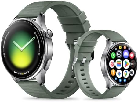 Xiaomi Watch 5 Smartwatch 47 mm, Google Wear OS, IA, 6 días, Verde