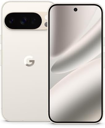 Google Pixel 10 Pro - Smartphone Android Libre con Gemini, Sistema de cámara Trasera Triple, batería de más de 24 Horas y Pantalla Super Actua de 6,3" - Porcelana, 256GB