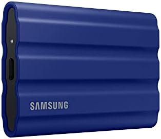 SAMSUNG T7 Shield SSD Portátil 1TB, USB 3.2 Gen.2, SSD Externo, Azul (MU-PE1T0R/EU)