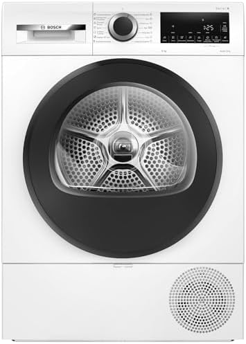 Bosch, Secadora con Bomba de Calor, Serie 6, 9 kg, blanco, WQG24200ES