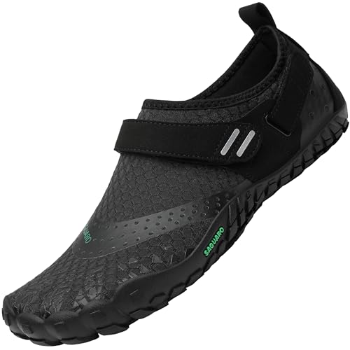 SAGUARO Zapatillas Barefoot Mujer Hombre Calzado Minimalistas Transpirable Zapatos de Trail Running para Fitness Trekking Gr.35-48