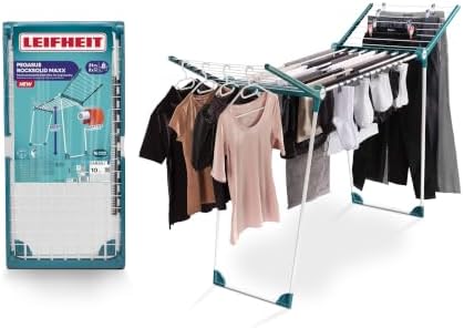 Leifheit Tendedero de pie Pegasus RockSolid Maxx, tendedero Plegable