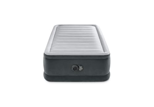 Intex 64412 Comfort-Plush Elevated Colchón Hinchable, con Tecnología Fiber-Tech, de la Línea Dura-Beam Deluxe