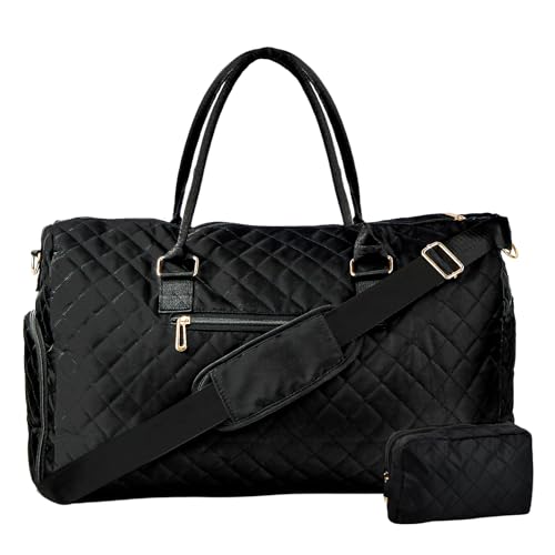 Dokeno Bolsa de Deporte y Viaje con Compartimento para Zapatos y Húmedo, Duffel Bag Grande para Mujer y Hombre, Bolso Gimnasio con Correa Ajustable, Ideal para Fin de Semana, Fitness y Viajes