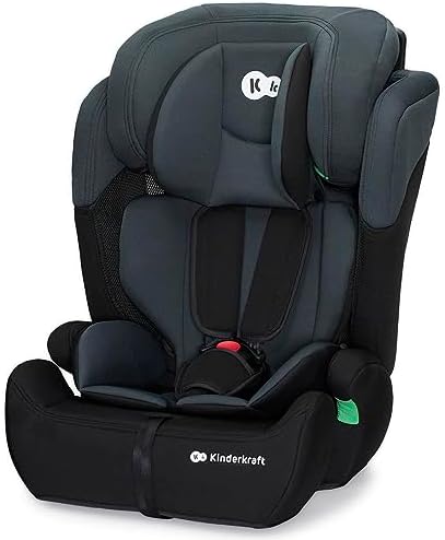 Kinderkraft COMFORT UP I-SIZE 76-150 cm, Baby car seat, Children's car seat, Chair, Belt, 11 levels, Group 1/2/3, 15 months - 12 years, 9 - 36 kg, Black
