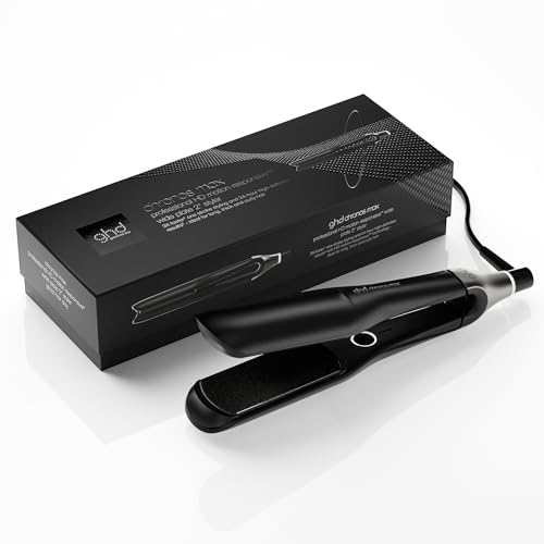 ghd Chronos Max - Plancha de Pelo Profesional, Placas Más Anchas