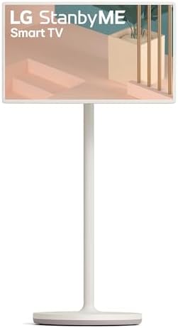 LG 27ART10AKPL 27", StanbyME, Smart TV, Portable and Touch, HDR10, WebOS 6.0, High Power Smart Processor, Beige