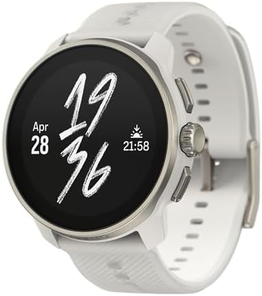 Suunto Race S AMOLED Touch Screen Running Watch, Dual Frequency GPS Sports Watch, HRV & Sleep Tracking, AI Based Training Plan, Free Offline Maps