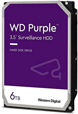 Western Digital WD púrpura 6To SATA 6Gb/s CE