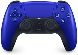PlayStation 5- Mando inalámbrico DualSense, color Cobalt Blue