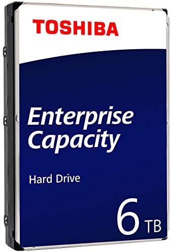 Toshiba 6TB Interne Festplatte MG04ACA600EY 3,5 Zoll HDD SATA 6Gb/s - NL - 7200 RPM - Puffer: 128 MB (Reacondicionado)