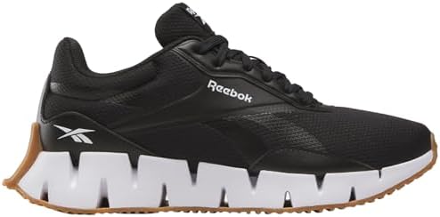 Reebok Zig Dynamica Str, Women's Trainers, Black White Slvmt, 40 EU