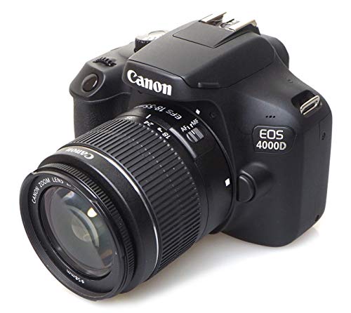 Canon Camera EOS 4000D + EF-S 18-55 DCIII