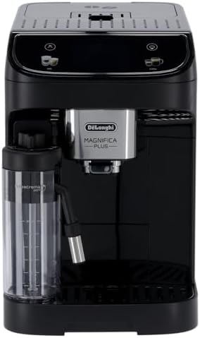 De'Longhi ECAM320.60.B Magnifica Plus cafetera automática con función cappuccino, espumador integrado, pantalla a color 3,5"