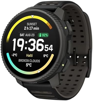 SUUNTO Vertical 2 Reloj GPS Robusto, Pantalla AMOLED, Linterna, 20 días de batería, mapas Offline y 115+ Modos Deportivos. Ideal para Aventuras y Uso Diario