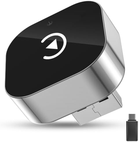 BSTOEM 2 in 1 Wireless Adapter for CarPlay/Android Auto Type-C/USB A
