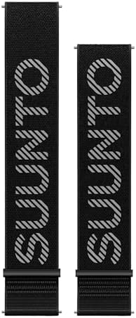 22 ATH7 Loop Textile Strap Black S+M